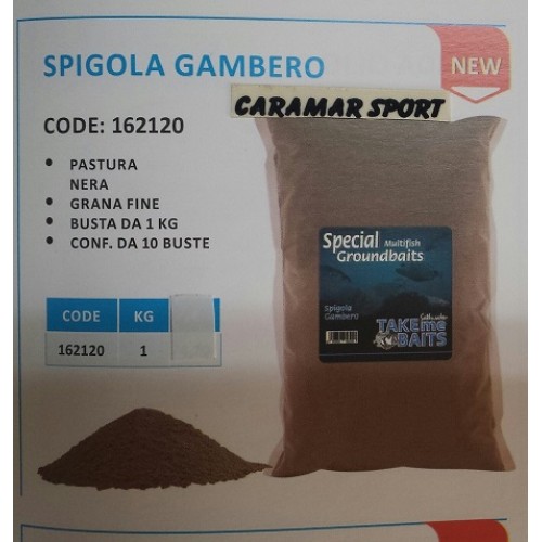 Pastura spigola gambero